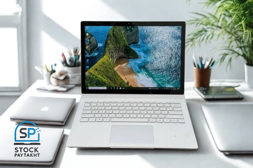 لپ تاپ استوک Surface Book 1 با پردازنده i7، رم 16 گیگ و صفحه نمایش لمسی