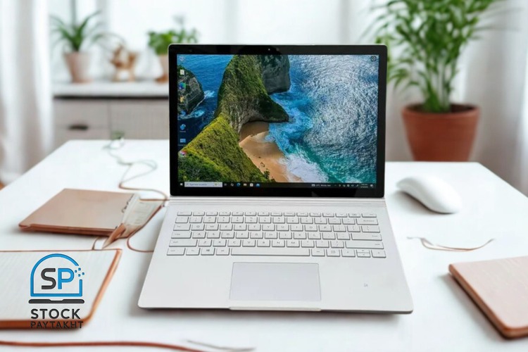 لپ تاپ Microsoft Surface Book 1 استوک با صفحه نمایش لمسی 13 اینچ و پردازنده i5 نسل شش