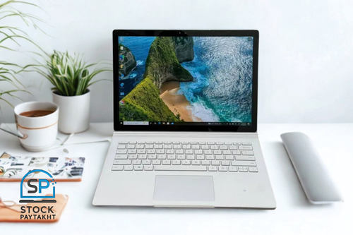 تصویر واقعی لپتاپ Microsoft Surface Book 1