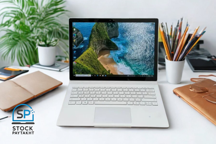 لپ تاپ Microsoft Surface Book 3 استوک با پردازنده i5، رم 8 گیگ، حافظه SSD 256 گیگ، نمایشگر 13.5 اینچ لمسی