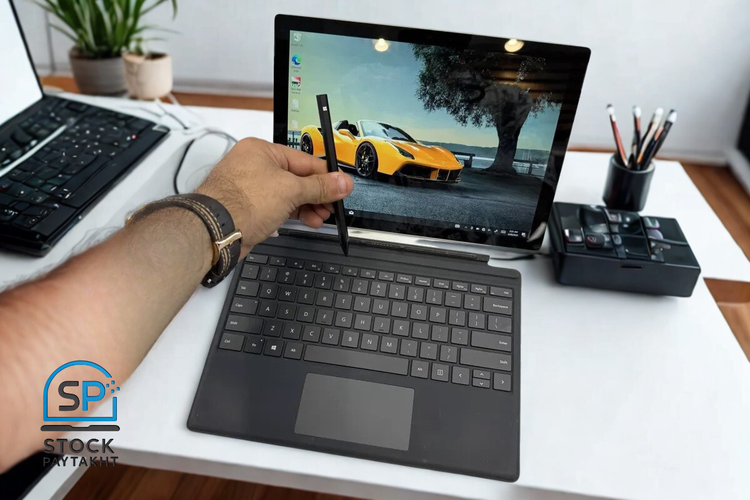 تبلت سرفیس پرو 6مایکروسافت i7 نسل 8 با رم 16، حافظه 512 SSD و نمایشگر لمسی ۱۳ اینچ