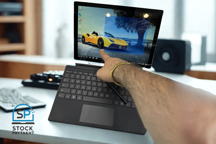 تبلت سرفیس پرو 7 مایکروسافت i7 نسل ۱۰ با رم ۱۶ و حافظه ۲۵۶ SSD صفحه لمسی ۱2.3 اینچ