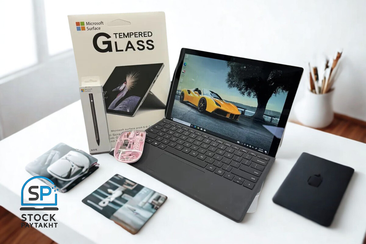 سرفیس پرو 5 i5 نسل ۷ با رم ۸ و حافظه ۲۵۶ گیگ SSD سیم کارت خور