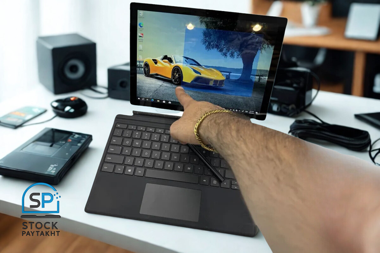 تبلت سرفیس پرو 5 مایکروسافت – i5 نسل 7، رم 4، حافظه 128GB SSD، نمایشگر لمسی 12.3 اینچ LTE