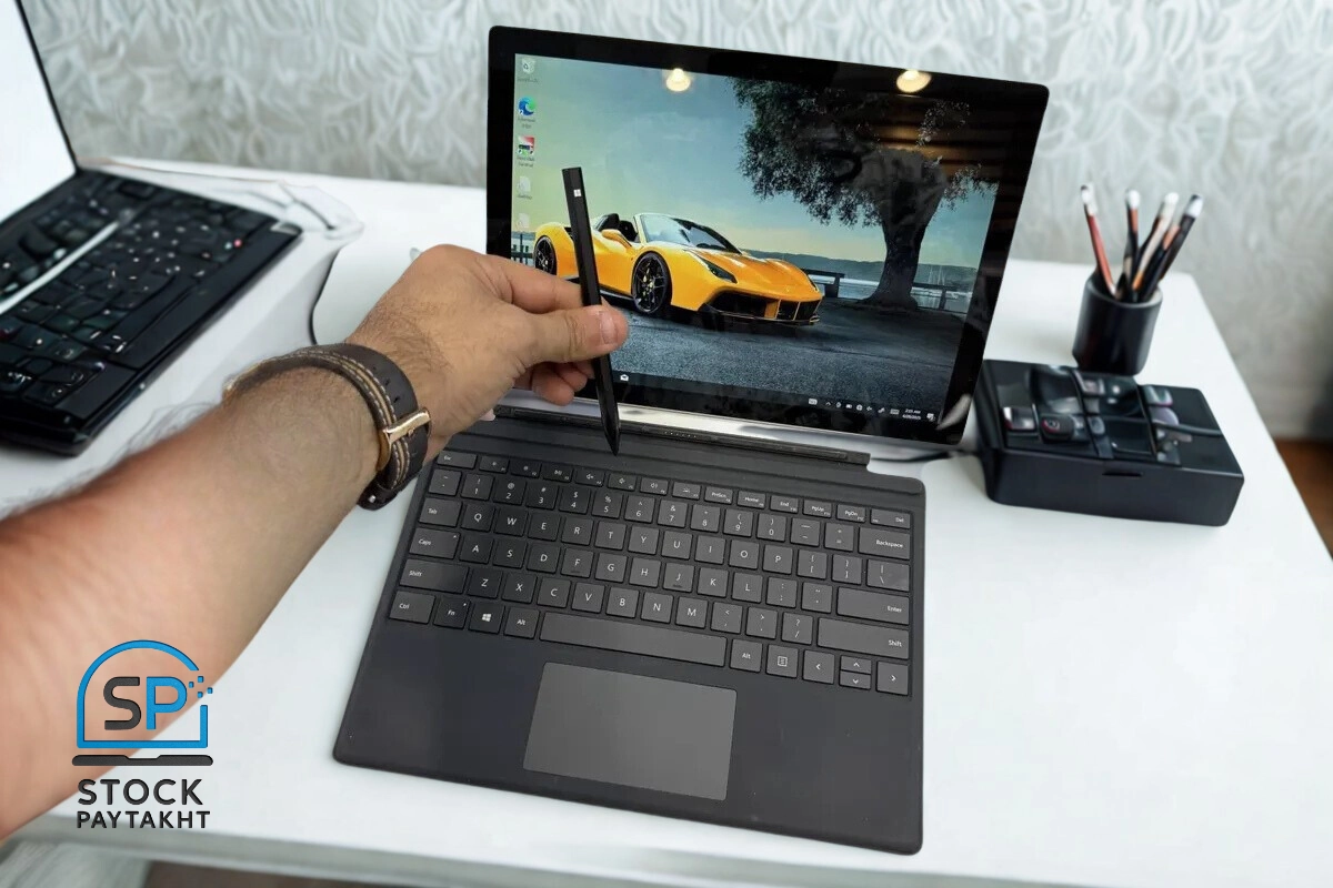 تبلت لپتاپ Surface Pro 7 Plus i3-11th 8GB 128GB لمسی 13 اینچ گرید A+