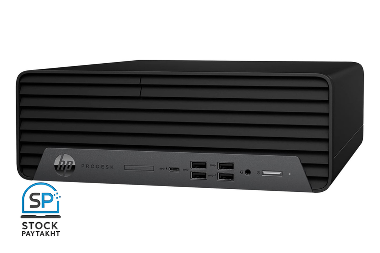 مینی کیس HP 800 G6 SFF با پردازنده i7 10700F، رم ۸ گیگ، حافظه ۲۵۶ گیگ SSD M2 جدید و گرافیک ۲ گیگ DDR5