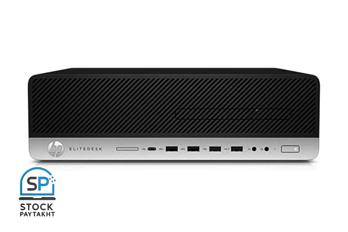 مینی کیس HP 800 G4 SFF با پردازنده i5 نسل ۸، رم ۱۶ گیگ، حافظه ۵۱۲ گیگ SSD M2 جدید و گرافیک ۲ گیگ DDR5 128bit