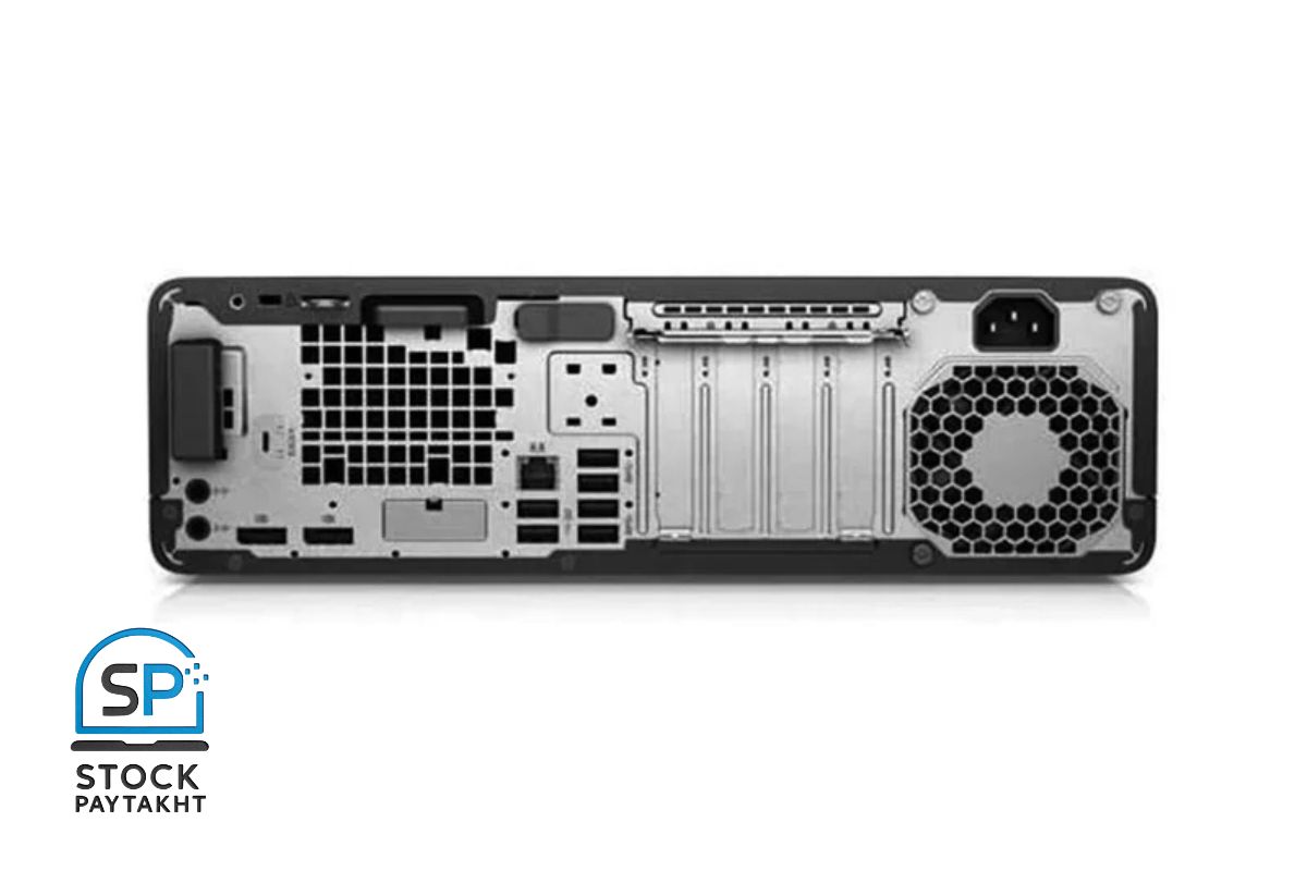 مینی کیس HP 800 G4 SFF با پردازنده i5 نسل ۸، رم ۱۶ گیگ، حافظه ۵۱۲ گیگ SSD M2 جدید و پورت VGA
