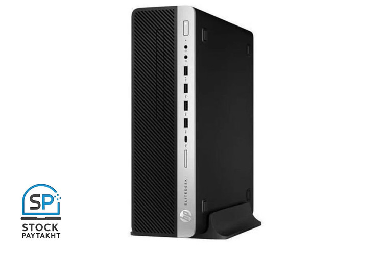 مینی کیس HP 800 G4 SFF با پردازنده i7 نسل ۸۷۰۰، رم ۸ گیگ، حافظه ۲۵۶ گیگ SSD و پورت VGA