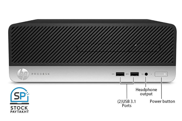 مینی کیس HP 400 G5 SFF با پردازنده i5 نسل ۹، رم ۸ گیگ، حافظه ۵۰۰ گیگ HDD و گرافیک