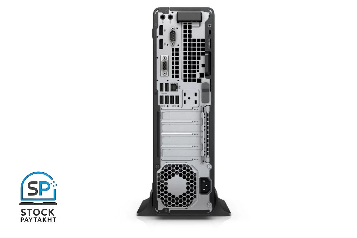 مینی کیس HP 800 G5 SFF با پردازنده i7 نسل ۹۷۰۰، رم ۱۶ گیگ، حافظه ۵۱۲ گیگ SSD M2، درایو DVD، گرافیک ۲ گیگ DDR5 و قابلیت HDMI و WiFi
