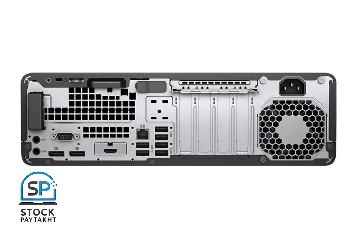 مینی کیس HP 800 G5 SFF با پردازنده i7 نسل ۹، رم ۱۶ گیگ، حافظه ۵۱۲ گیگ SSD M2، پورت HDMI و قابلیت WiFi