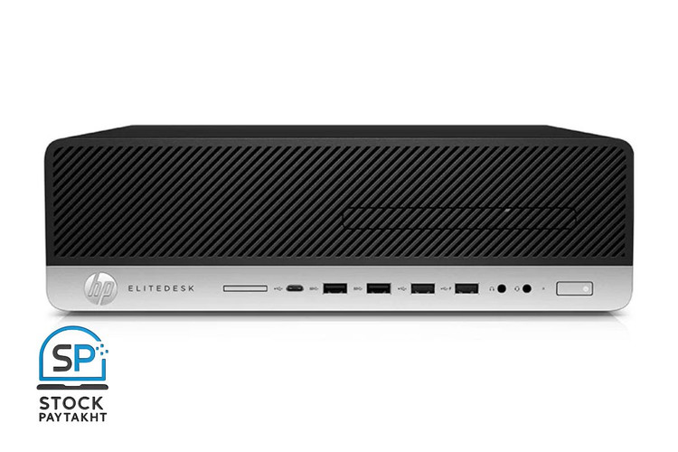 مینی کیس HP 800 G5 SFF با پردازنده i7 9700F، رم ۸ گیگ، حافظه ۲۵۶ گیگ SSD M2 جدید، گرافیک ۲ گیگ DDR5 و قابلیت HDMI و WiFi