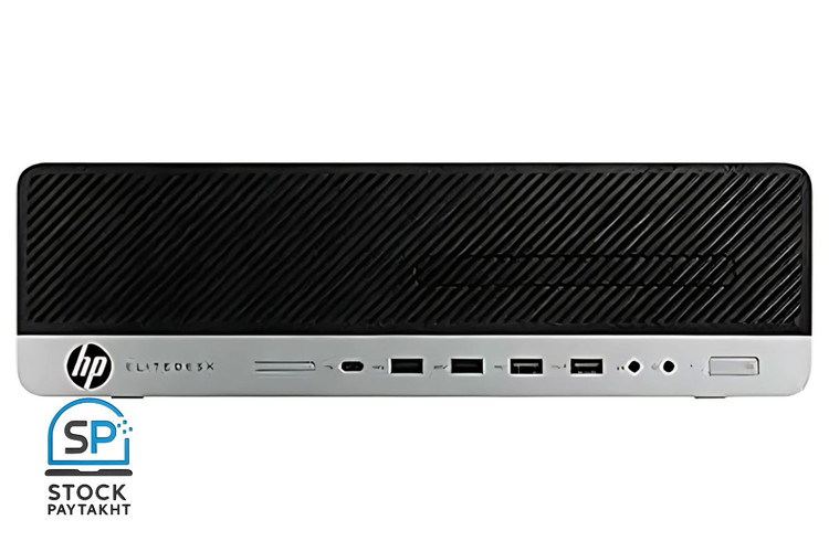 مینی کیس HP 800 G3 SFF با پردازنده i5 نسل ۶۵۰۰/۷۵۰۰، رم ۸ گیگ، حافظه ۲۵۶ گیگ SSD M2 و درایو DVD