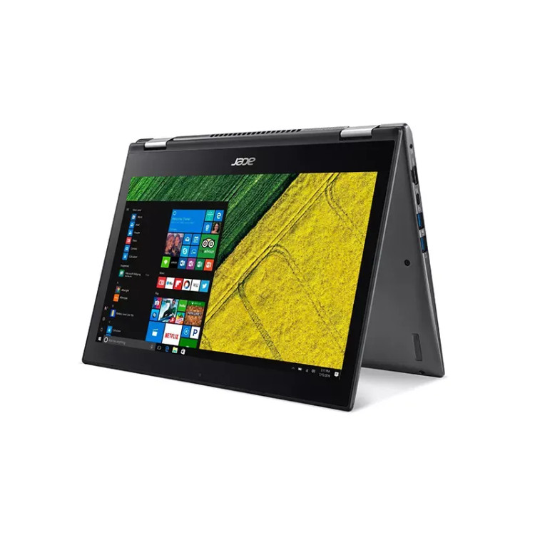 لپ تاپ ایسر مدل Spin با پردازنده Core i7-8650U، رم 8 گیگ، حافظه 256 گیگ SSD، گرافیک NVIDIA GeForce GTX 1050 4GB، صفحه نمایش 15.6 اینچ لمسی 360 درجه | کارکرده