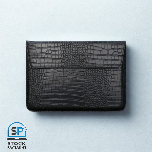 کاور چرمی لپتاپ و تبلت مدل Sleeve با طرح کروکودیل (سایز 13.3 اینچ)